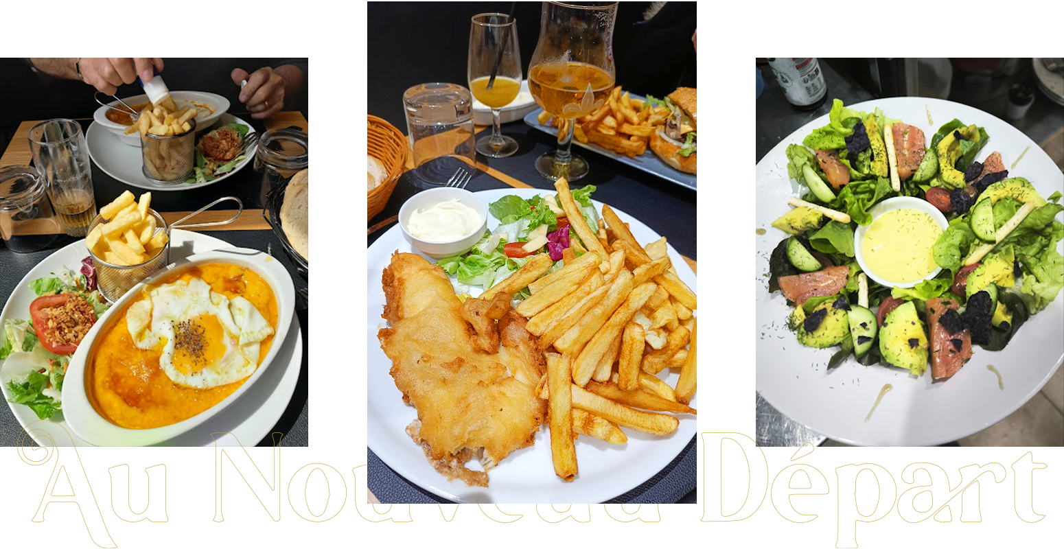 Au Nouveau Départ - Restaurant Brasserie Hazebrouck - Restaurant Hazebrouck et alentours